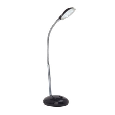Lampe de bureau TIMMI 1x2W LED intégrée NOIR BRILLIANT G92927/06