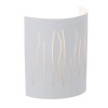 Demi applique murale KINLEY 1x40W E27 BLANC BRILLIANT 93461/05