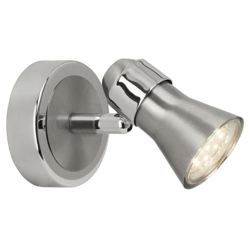 Applique Murale SANNY 1x3W GU10 ACIER CHROME BRILLIANT G15410/77
