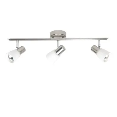 Plafonnier à 3 lumières LUCA 3x40W E14 ACIER CHROME BRILLIANT 35816/77