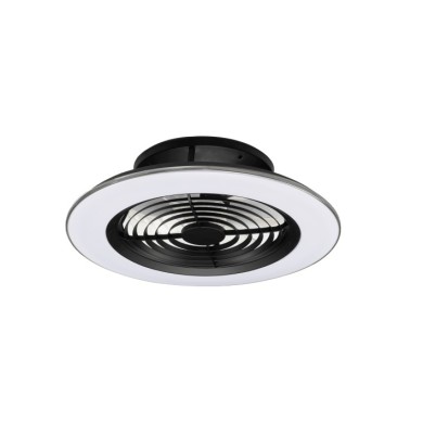 Ventilateur Plafond sans pale apparente Alisio Mini 52,5cm Noir MANTRA 7495