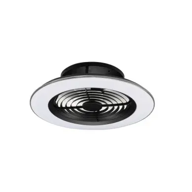 Ventilateur Plafond sans pale apparente Alisio Mini 52,5cm Noir MANTRA 7495