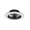 Ventilateur Plafond sans pale apparente Alisio Mini 52,5cm Noir MANTRA 7495
