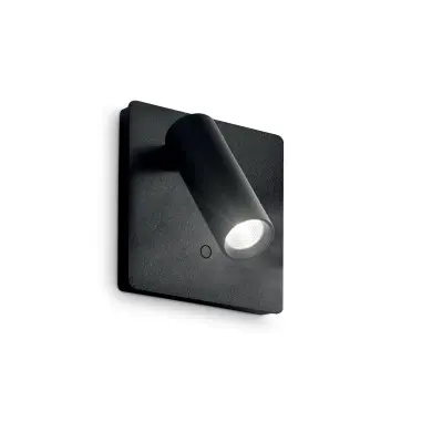 Applique murale Encastrable LITE LITE Noir 1x3W IDEAL LUX 250113
