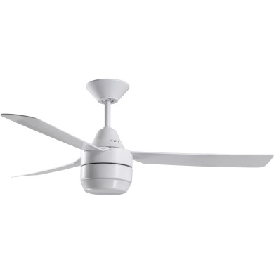 Ventilateur de plafond avec lampe Calypso 122cm Blanc BOUTICA DESIGN 213016