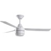 Ventilateur de plafond avec lampe Calypso 122cm Blanc BOUTICA DESIGN 213016