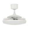 Ventilateur de plafond Evo1 122cm Blanc Rétractable BOUTICA DESIGN 211035