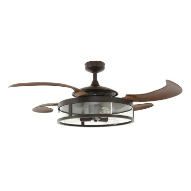 Ventilateur Rétractable Classic 122cm Bronze BOUTICA DESIGN 212925