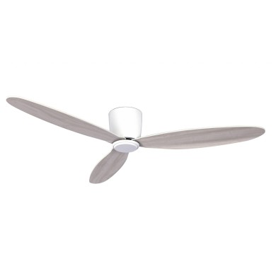 Ventilateur Plat Radar 132cm Blanc Chêne BOUTICA DESIGN 210518