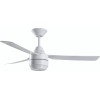 Ventilateur de plafond avec lampe Calypso 122cm Blanc BOUTICA DESIGN 213016