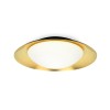 Plafonnier SIDE 62146 Noir Or Satiné FARO 62146