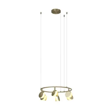 Suspension SHELL LED Intégrée 30W Or MANTRA 7262