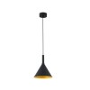 Suspension Noir & Or Led 24W PamG FARO 64162