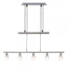 Suspension a 5 lumières LEA 5x3W E14 ACIER CHROME BRILLIANT G32473/77