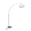 Lampadaire VESSA 1x60W E27 CHROME BLANC BRILLIANT 92940/75