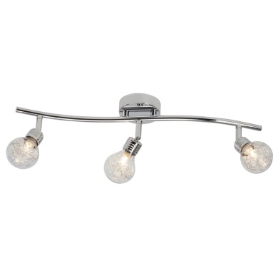 Plafonnier à 3 lumières BULB 3x33W G9 CHROME BRILLIANT 21216/15