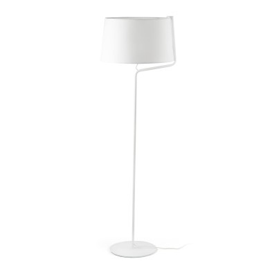 Lampadaire Berni Blanc 1 x E27 20W FARO 29335