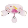 Plafonnier PRINCESS 3x3W GU10 ROSE BRILLIANT G55934/17