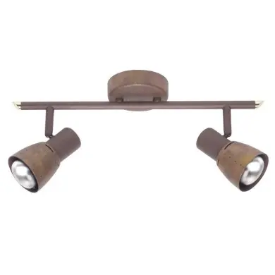 Plafonnier Lava 2x40W E14 Cuivre vieilli BRILLIANT 39513/56
