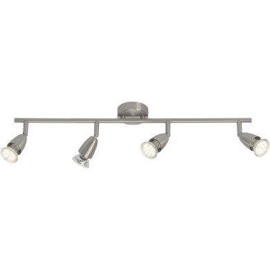 Plafonnier AMALFI  4x3W Led Acier BRILLIANT G21532/13