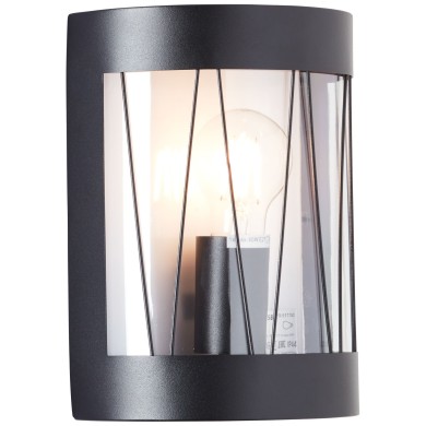 Applique extérieur REED Noir 1x60W 44680/63 BRILLIANT 44680/63