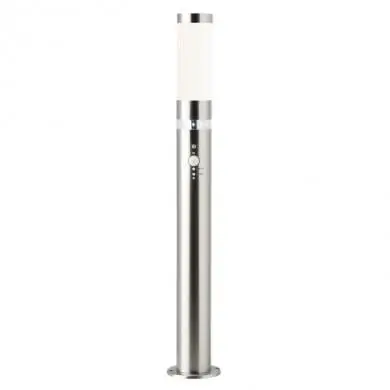 Potelet extérieur BOLE acier 12x0,07W capteur IR BRILLIANT G46799/82