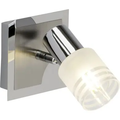 Applique Murale LEA 1x3W E14 ACIER CHROME BRILLIANT G32410/77
