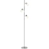 Lampadaire a 3 lumières LEA 3x3W E14 ACIER CHROME BRILLIANT G32459/77