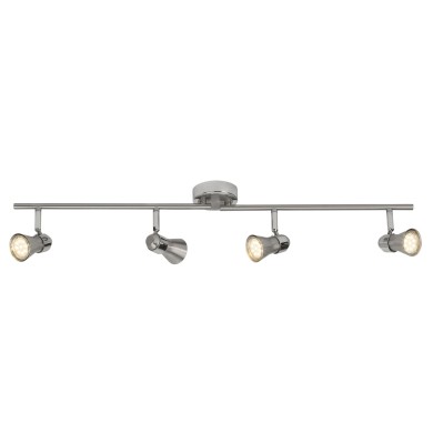 Plafonnier SANNY 4x3W GU10 ACIER CHROME BRILLIANT G15432/77