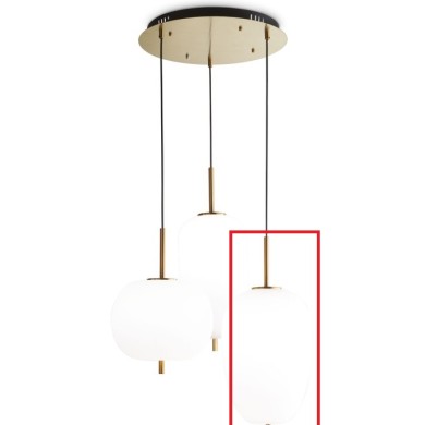 Pièce détachée : Verrerie UMILE IDEAL LUX 224541globe