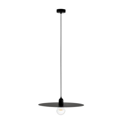Suspension Industrielle PLAT 68145 Noir FARO 68145