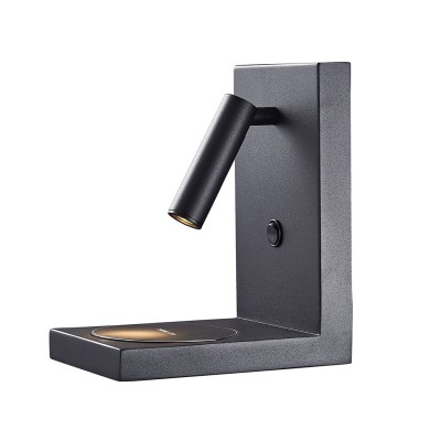 Applique Murale ZANZIBAR Noir 3W H20 MANTRA 6752