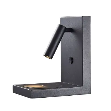 Applique Murale ZANZIBAR Noir 3W H20 MANTRA 6752