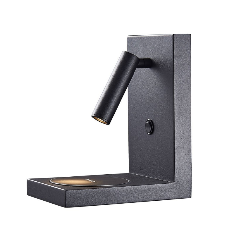 Applique Murale ZANZIBAR Noir 3W H20 MANTRA 6752