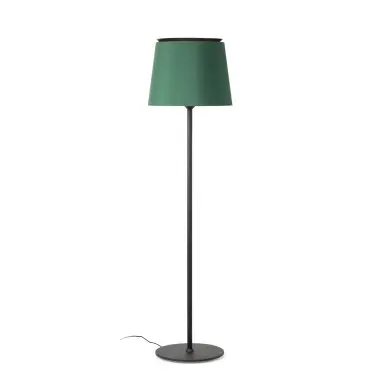 Lampadaire Savoy Noir Vert H1600 1x15W E27 FARO 20307-87