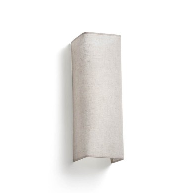 Applique murale OTTON RCT 2x15W E27 Blanc Mat Lino H370 FARO 66401-99