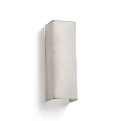 Applique murale OTTON RCT 2x15W E27 Blanc Mat Lino H370 FARO 66401-99