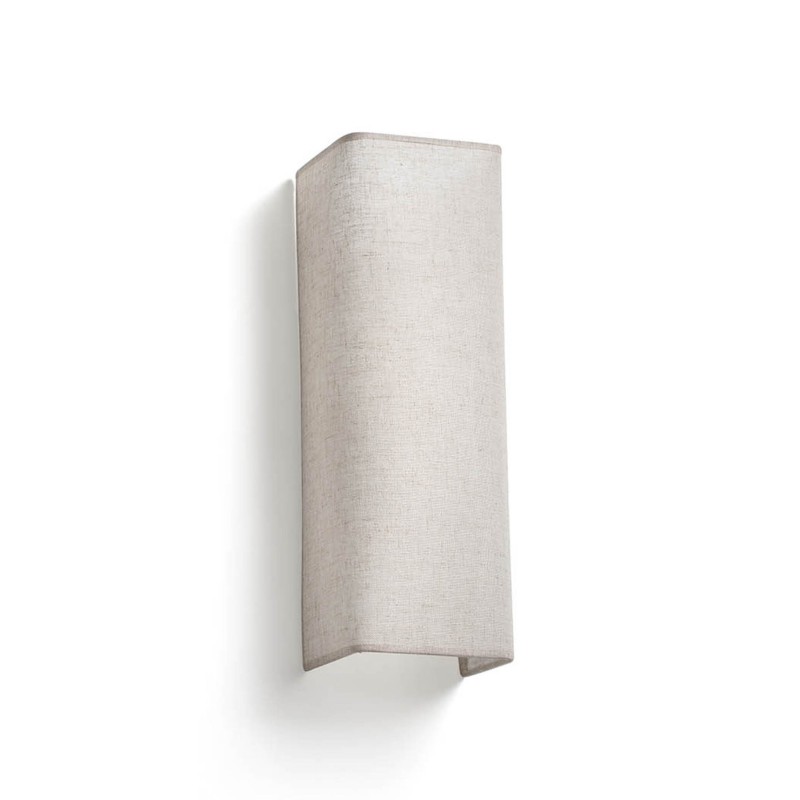 Applique murale OTTON RCT 2x15W E27 Blanc Mat Lino H370 FARO 66401-99