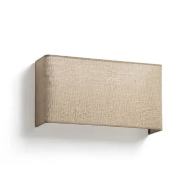 Applique murale OTTON RCT 2x15W E27 Blanc Mat Jute H200 FARO 66401-108