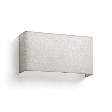 Applique murale OTTON RCT 2x15W E27 Blanc Mat Lino H200 FARO 66401-107