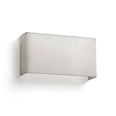 Applique murale OTTON RCT 2x15W E27 Blanc Mat Lino H200 FARO 66401-107