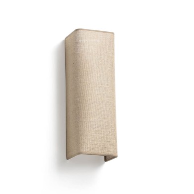 Applique murale OTTON RCT 2x15W E27 Blanc Mat Jute H370 FARO 66401-100