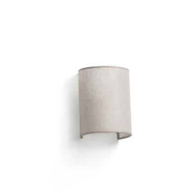 Applique murale OTTON R 1x15W E27 Blanc Mat Lino FARO 66400-101