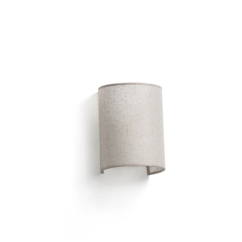 Applique murale OTTON R 1x15W E27 Blanc Mat Lino FARO 66400-101