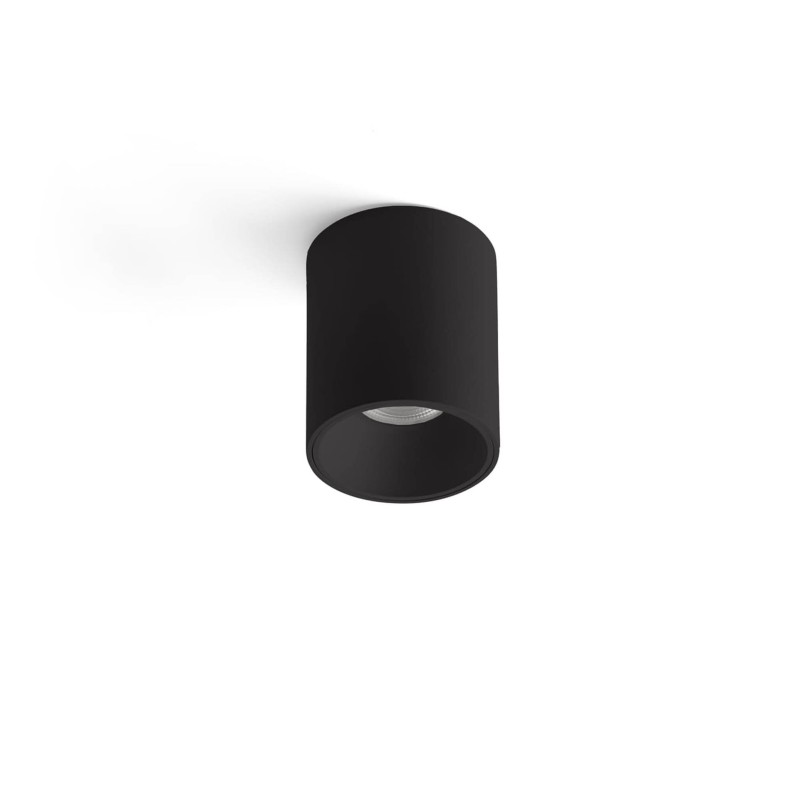 Plafonnier ROL Noir 9W COB LED FARO 68620
