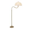 Lampadaire CROSBY 60W MAX E27 Crème & Or ELSTEAD LIGHTING ALM-CROSBY-FL-BG