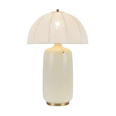 Lampe CROSBY 60W MAX E27 Crème & Or ELSTEAD LIGHTING ALM-CROSBY-TL-BG