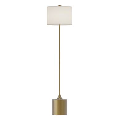 Lampadaire ISSA 60W MAX E27 Or & Lin Ivoire ELSTEAD LIGHTING ALM-ISSA-FL-BG