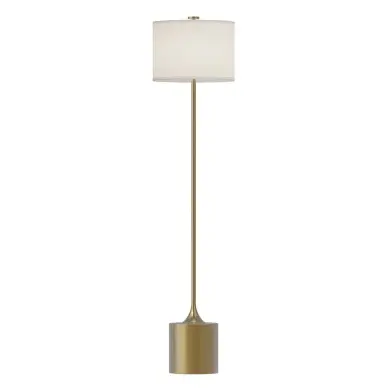 Lampadaire ISSA 60W MAX E27 Or & Lin Ivoire ELSTEAD LIGHTING ALM-ISSA-FL-BG