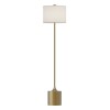 Lampadaire ISSA 60W MAX E27 Or & Lin Ivoire ELSTEAD LIGHTING ALM-ISSA-FL-BG